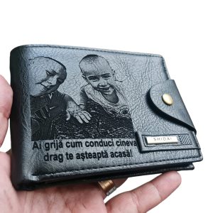 Portofel Personalizat 'Ai grija cum conduci' Portofel Personalizat 'Ai grija cum conduci'