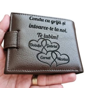 Portofel Personalizat 'Condu cu grija'