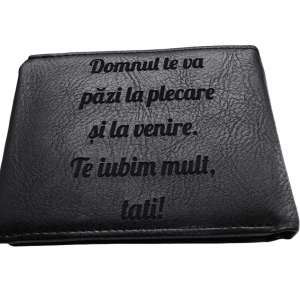 Portofel Personalizat 'Domnul te va pazi' Portofel Personalizat 'Domnul te va pazi'