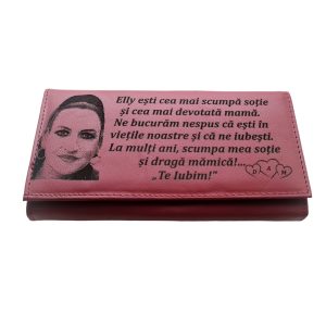 Portofel Personalizat 'Elly esti cea mai scumpa' Portofel Personalizat 'Elly esti cea mai scumpa'