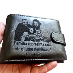 Portofel Personalizat 'Familia reprezinta raiul' Portofel Personalizat 'Familia reprezinta raiul'