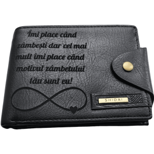 Portofel Personalizat 'Imi place cand zambesti' Portofel Personalizat 'Imi place cand zambesti 2'