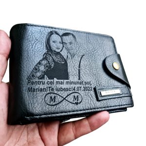 Portofel Personalizat 'Pentru cel mai minunat sot'