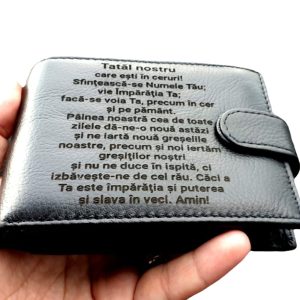 Portofel Personalizat 'Rugaciunea Tatal nostru'