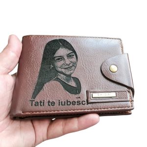 Portofel Personalizat 'Tati te iubesc'