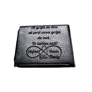 Portofel Personalizat 'Ai grija' Portofel Personalizat 'Ai grija'