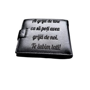 Portofel Personalizat 'Ai grija'