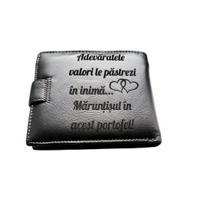 Portofel Personalizat 'Adevaratele valori' Portofel Personalizat 'Adevaratele valori'