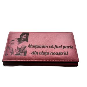 Portofel Personalizat 'Multumim' Portofel Personalizat 'Multumim'