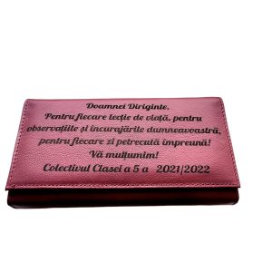 Portofel Personalizat 'Va multumim' Portofel Personalizat 'Va multumim'