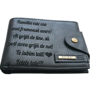 Portofel Personalizat 'Familia este cea mai frumoasa' Portofel Personalizat 'Familia este cea mai frumoasa'