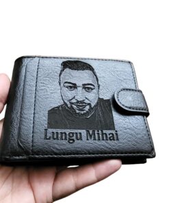 Portofele Personalizate din Piele, Gravate Laser