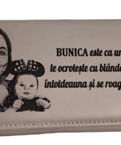 portofel dama beige Bunica