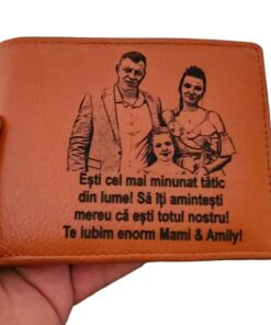 portofel maro coniac fara capsa Esti cel mai minunat