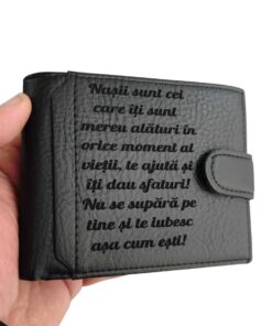 portofel negru cu capsa Nasii sunt