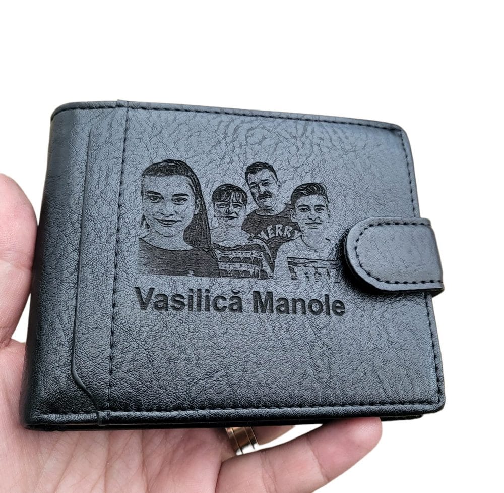 Portofel personalizat cu nume