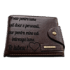 Portofel Personalizat Poate pentru lume