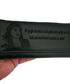 cadou portofel dama negru Ai grija de tine