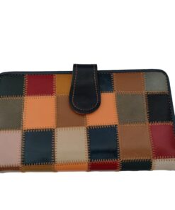 Portofel 3 dama piele naturala Personalizat in interior Multi color personalizat cu poza si text(Poza tip portret maxim 2 persoane si text scurt)