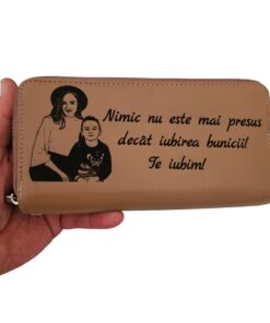 portofel dama piele naturala roze 2 fer Nimic mai presus