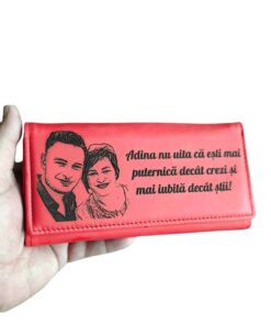 portofel dama rosu iubita