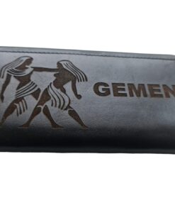 portofel dama  negru personalizat zodia Gemeni