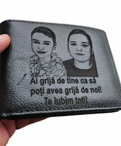 portofel barbat piele naturala negru fara capsa Sa poti avea