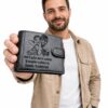 🖤 Portofel bărbătesc din piele naturală – eleganță, durabilitate și stil personalizat Descoperă un portofel bărbătesc din piele naturală, realizat cu atenție la detalii și conceput pentru bărbații care apreciază calitatea și stilul autentic. Fabricat din piele naturală premium, acest portofel oferă rezistență în timp, un aspect elegant și o senzație plăcută la atingere. ✔️ Material premium – piele naturală durabilă, care capătă un aspect unic în timp ✔️ Compartimentare inteligentă – spațiu pentru bancnote, carduri și acte ✔️ Design modern și practic – perfect pentru utilizare zilnică ✔️ Sistem de închidere sigur – protejează conținutul portofelului ✔️ Personalizare unică – gravură laser cu mesaj sau fotografie (cadoul perfect) Acest portofel din piele pentru bărbați este alegerea ideală atât pentru tine, cât și pentru un cadou special. Fie că vrei să impresionezi sau să oferi un obiect cu valoare sentimentală, varianta personalizată transformă portofelul într-o amintire de neuitat. 🎁 Cadoul perfect pentru tată, iubit sau soț – un accesoriu util, dar și plin de emoție